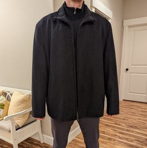 Calvin Klein Men's Black Coat